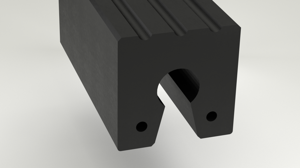 Keyhole Fenders Ribbed